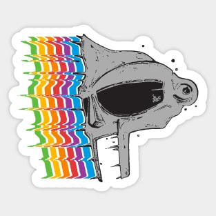 Retro Doom - Light HD Sticker